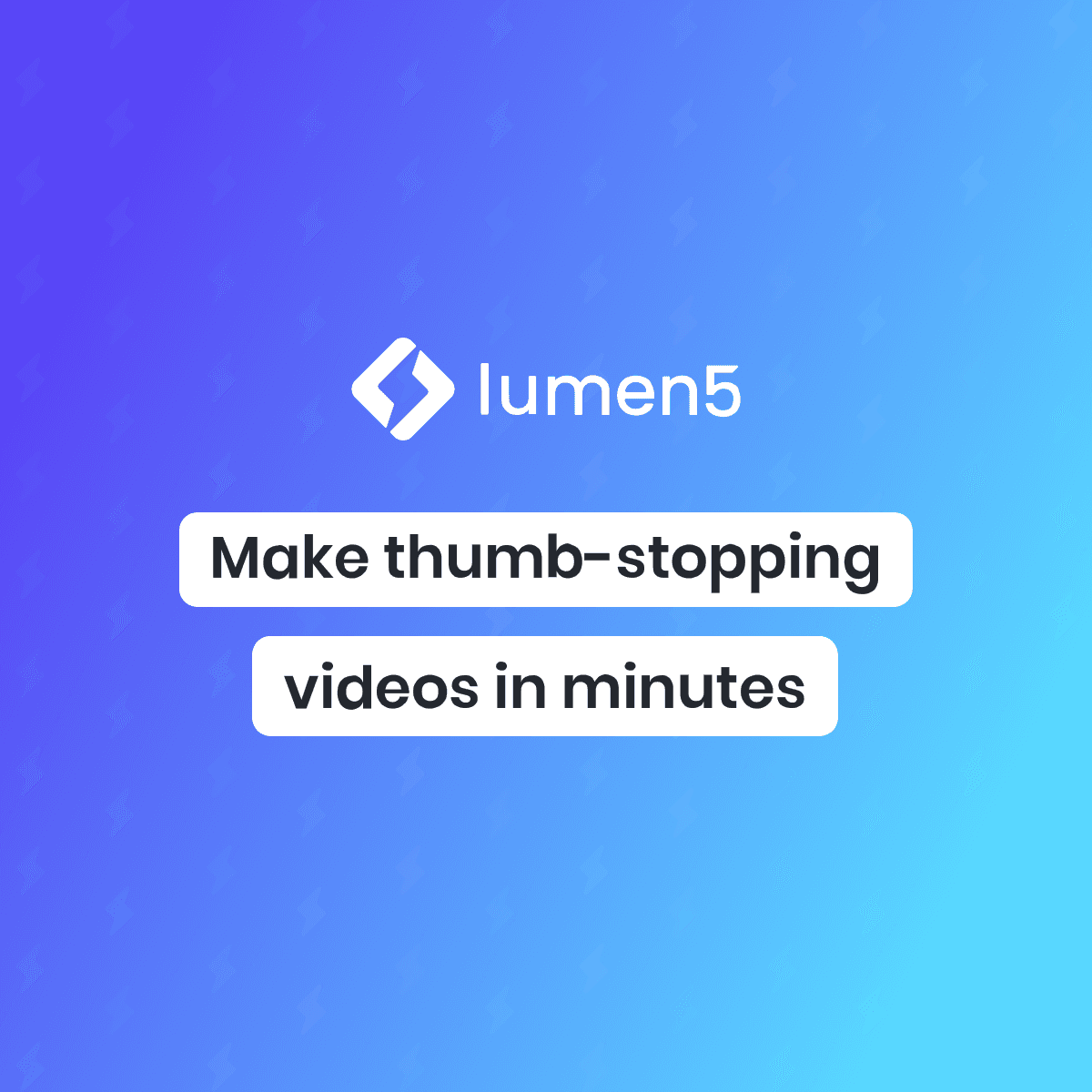 Lumen5 Banner