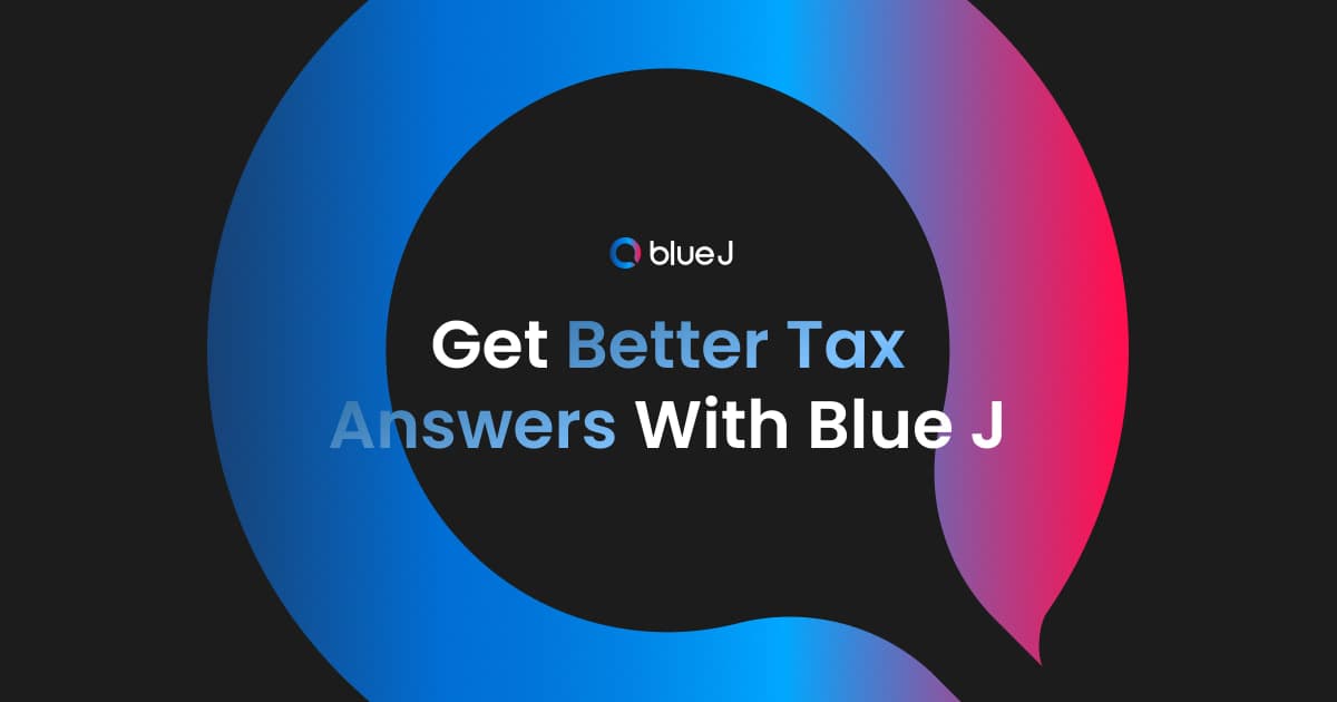 Blue J Legal Banner
