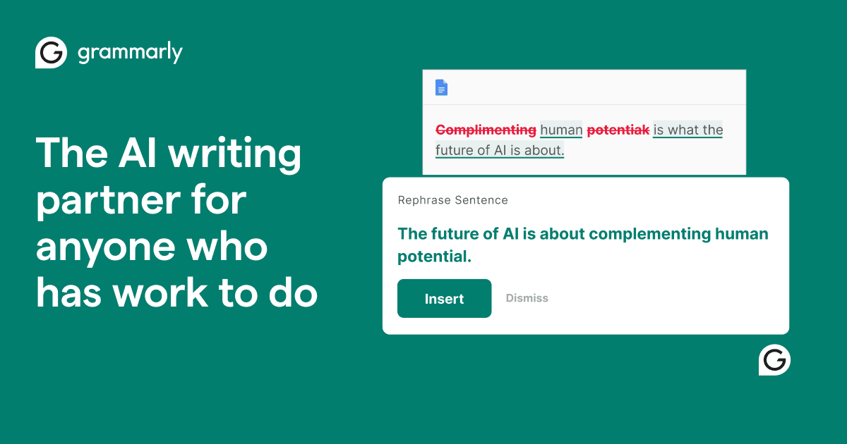 Grammarly Banner